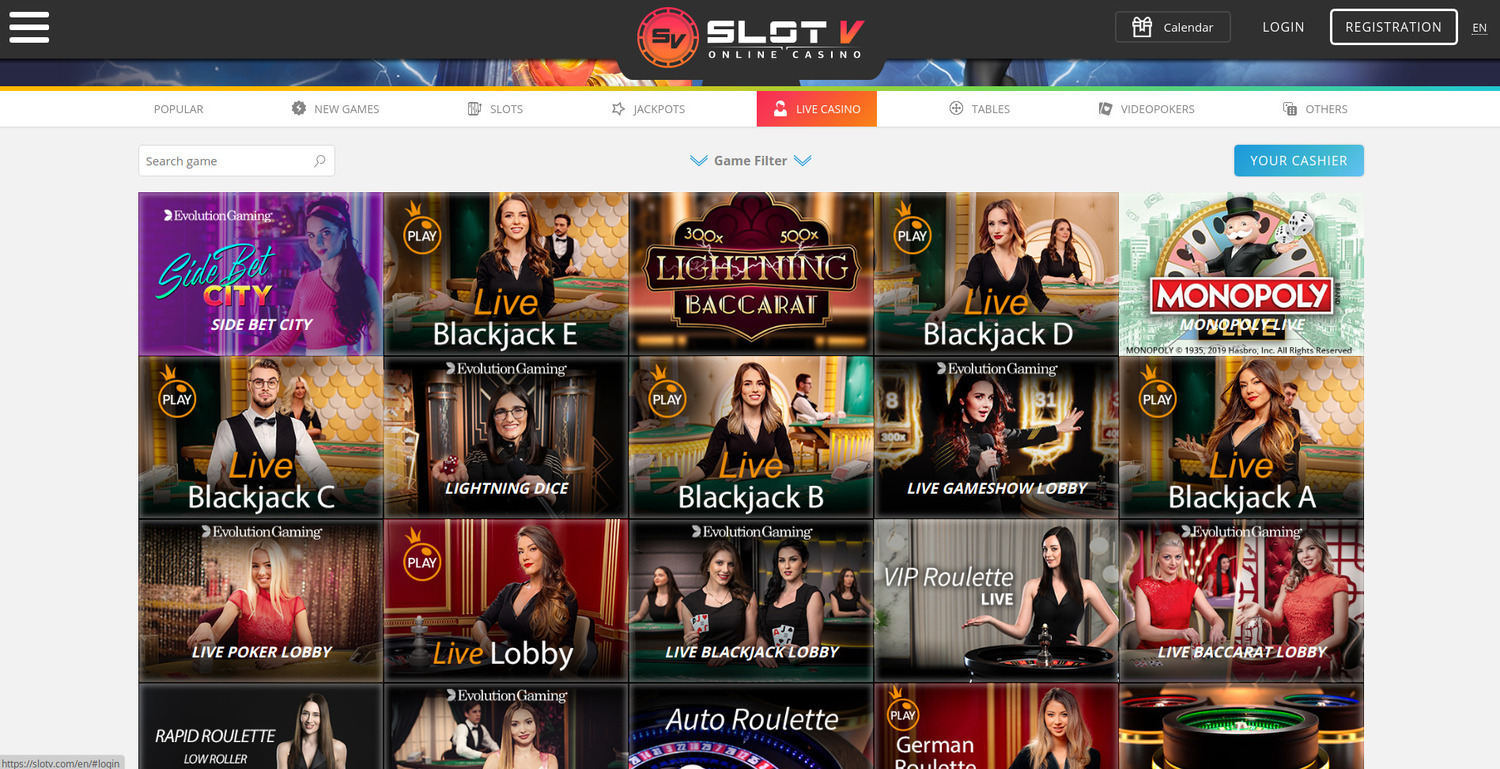 Live casino games